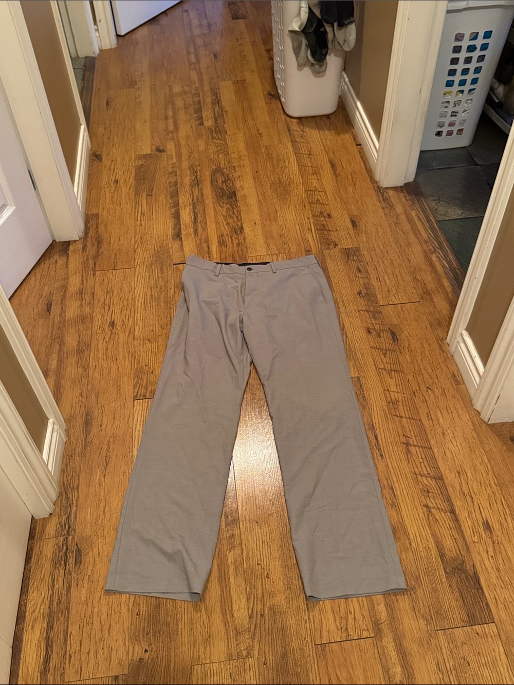 ZARA Light Gray Trousers